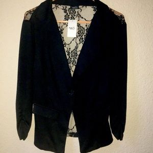 Black Rue 21 casual dress jacket